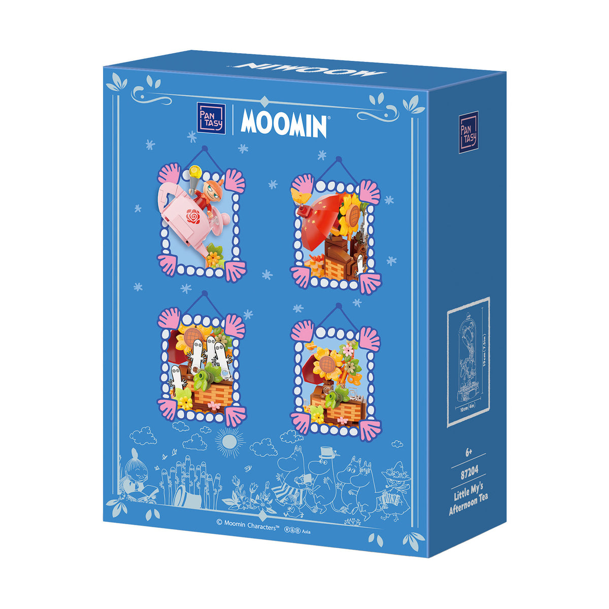 Pantasy Moomin Little Mys Afternoon Tea PA87204 – box back
