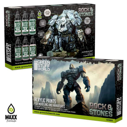 Green Stuff World - Rock & Stone Paint Set