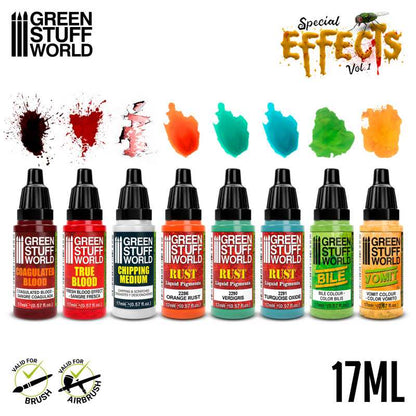 Green Stuff World - Special Effects Vol. 1 Paint Set
