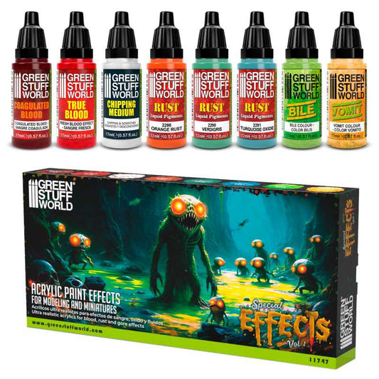 Green Stuff World - Special Effects Vol. 1 Paint Set