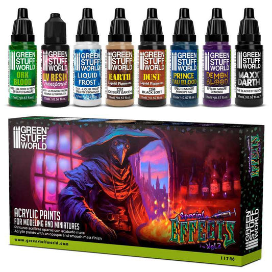 Green Stuff World - Special Effects Vol. 2 Paint Set