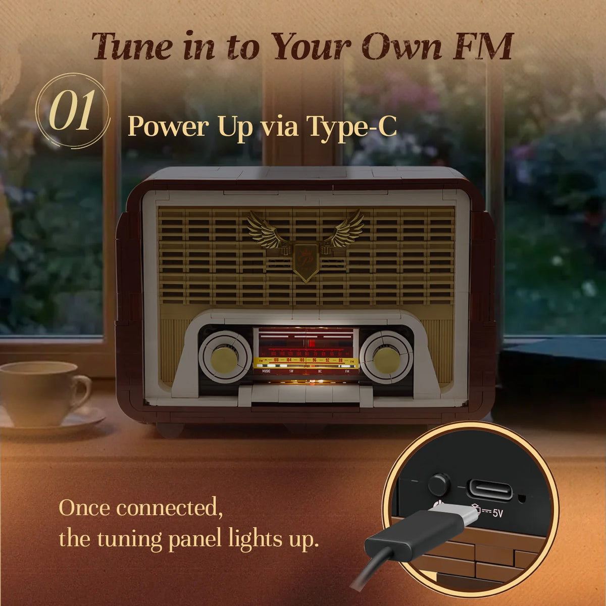 Pantasy Retro Radio PA85048 – view 4