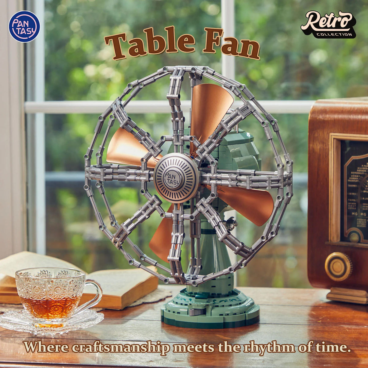 Pantasy Retro Table Fan PA85044 – view 2