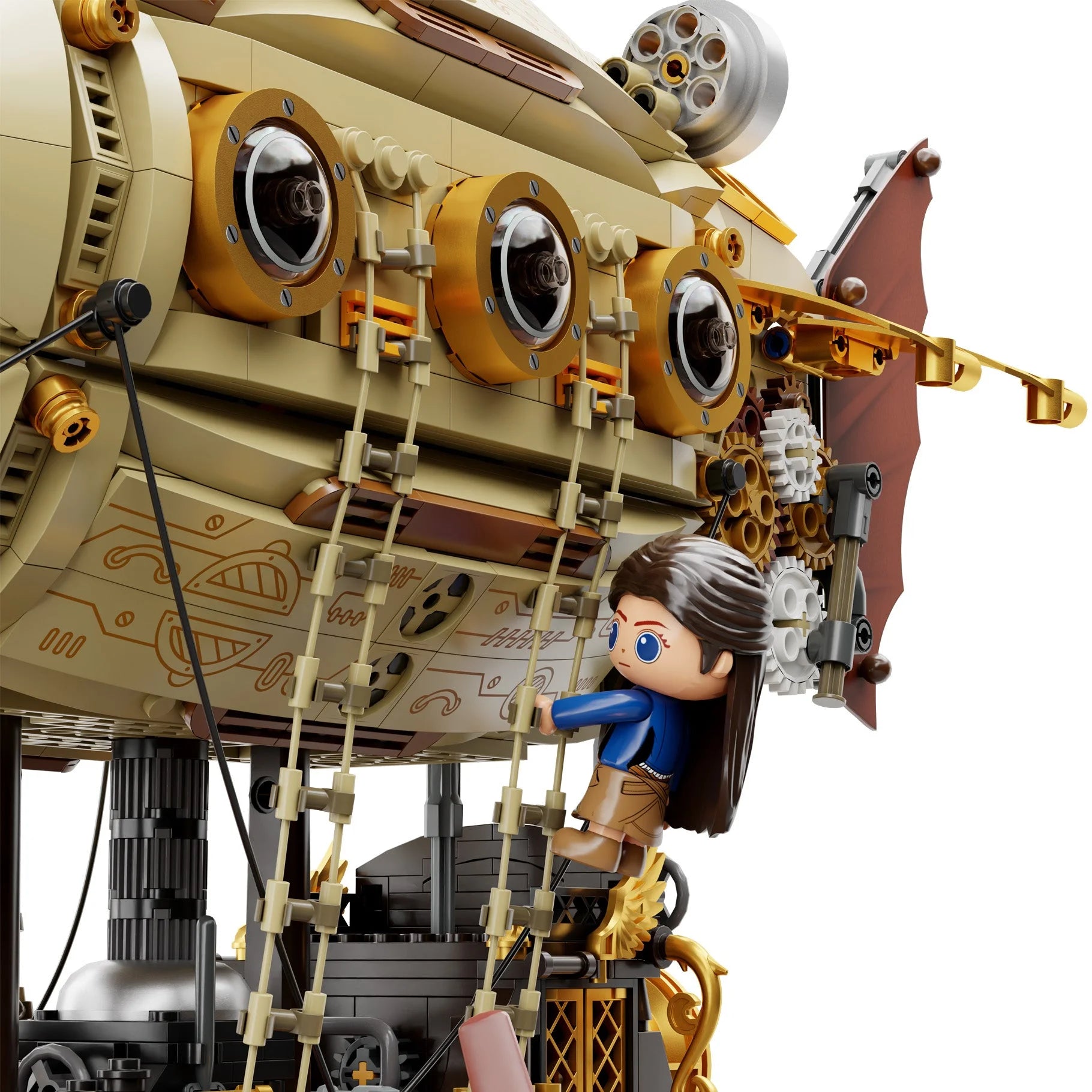 Pantasy - Steampunk Airship - 1949 Pcs - Pa85021 - Product Image