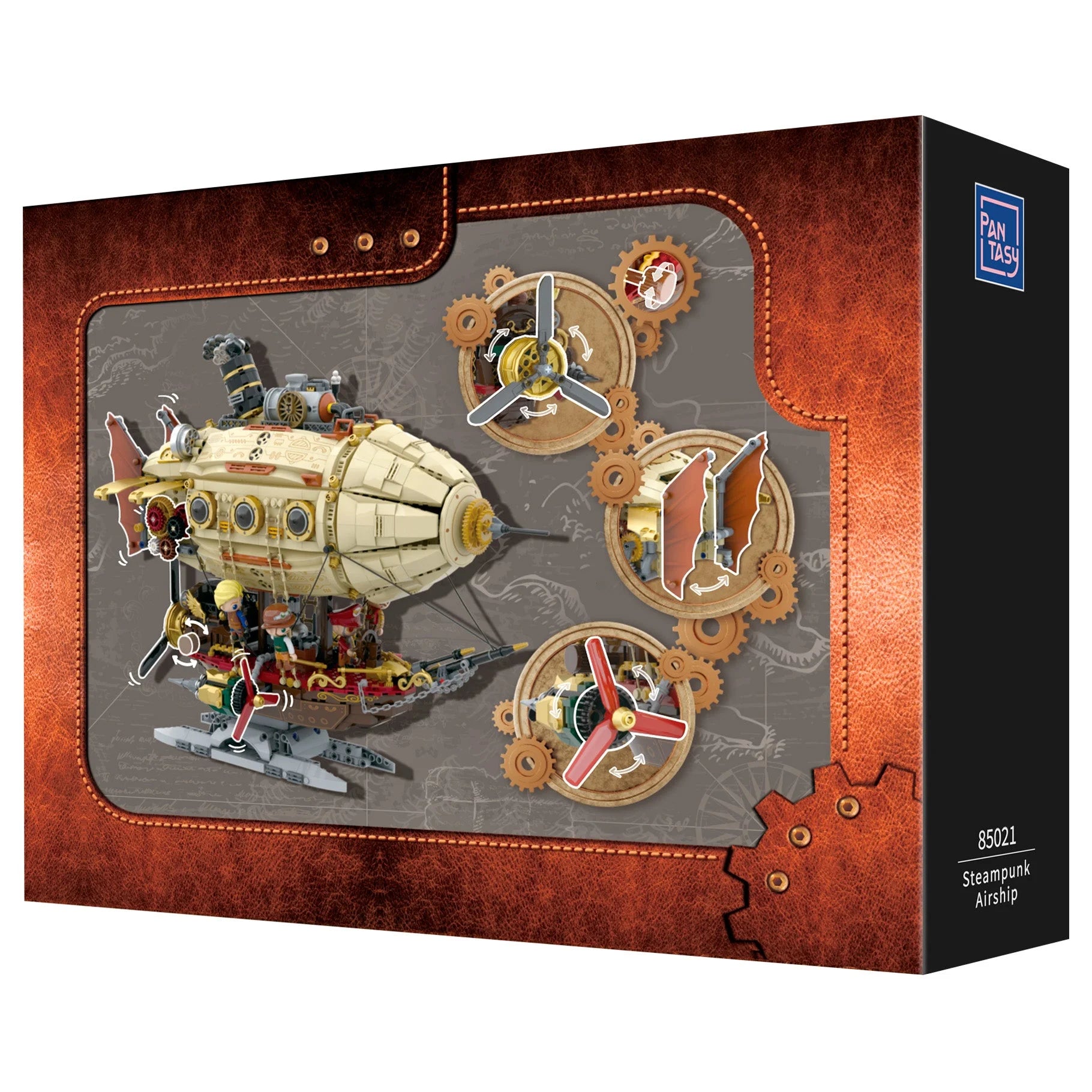 Pantasy - Steampunk Airship - 1949 Pcs - Pa85021 - Product Image