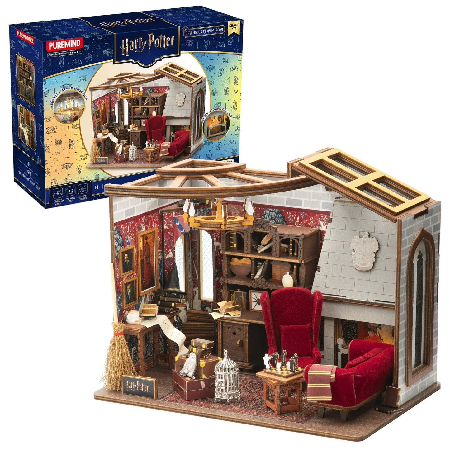 Puremind - Harry Potter Gryffindor Common Room - Pm1621 - Product Image