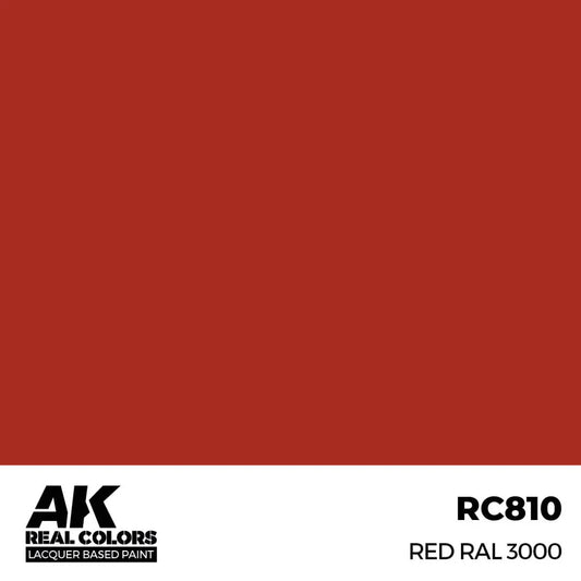 RC810 - AK Real Colors - Red - Product Image