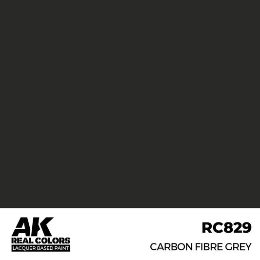 RC829 - AK Real Colors - Carbon Fibre Grey - Product Image