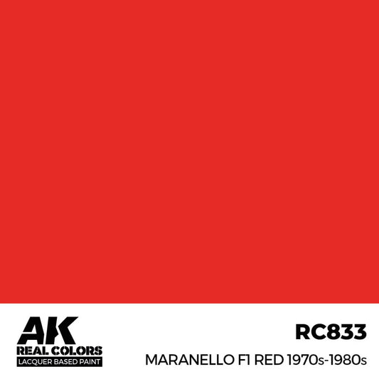 RC833 - AK Real Colors - Maranello F1 Red - Product Image