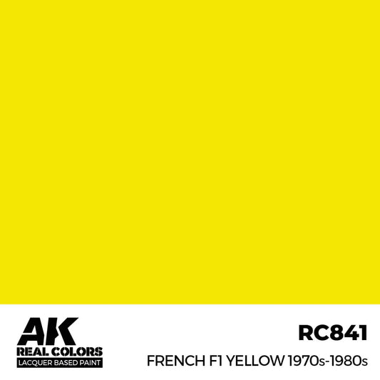 RC841 - AK Real Colors - F1 Yellow 1970s-80s - Product Image