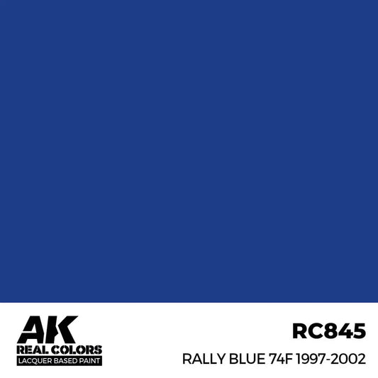RC845 - AK Real Colors - 555 Rally Blue 1987-2002 - Product Image