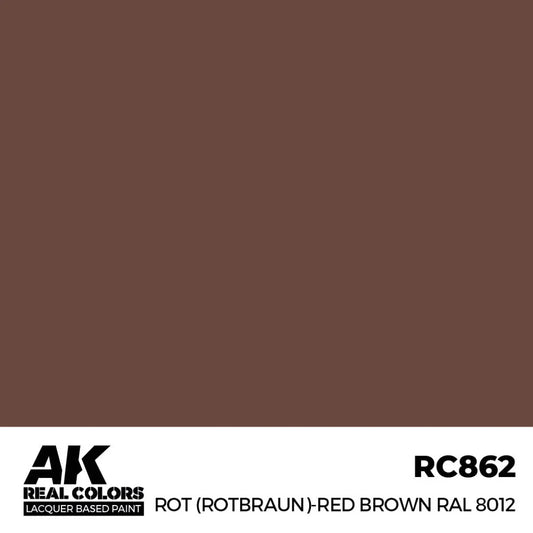RC862 - AK Real Colors - Rot (Rotbraun)-Red (Red Brown) RAL 8012 - Product Image