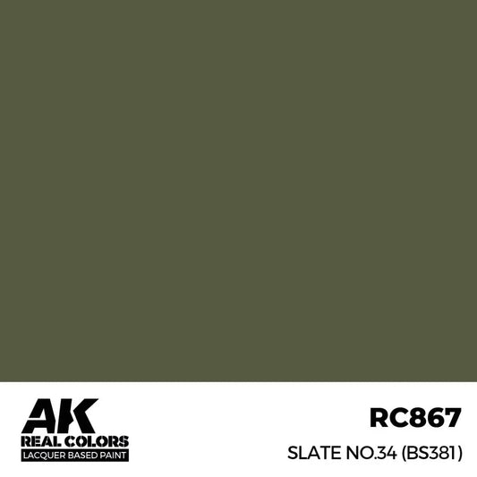 RC867 - AK Real Colors - Slate No.34 (BS381) - Product Image