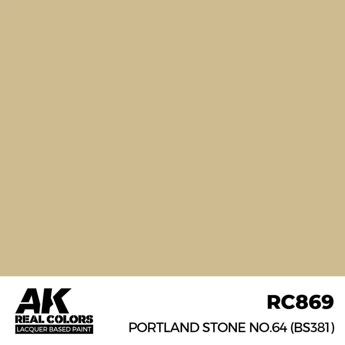 RC869 - AK Real Colors - Portland Stone No.64 (BS381) - Product Image