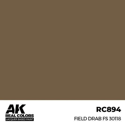 RC894 - AK Real Colors - Field Drab FS 30118 - Product Image