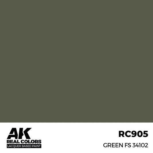 RC905 - AK Real Colors - Green FS 34102 - Product Image
