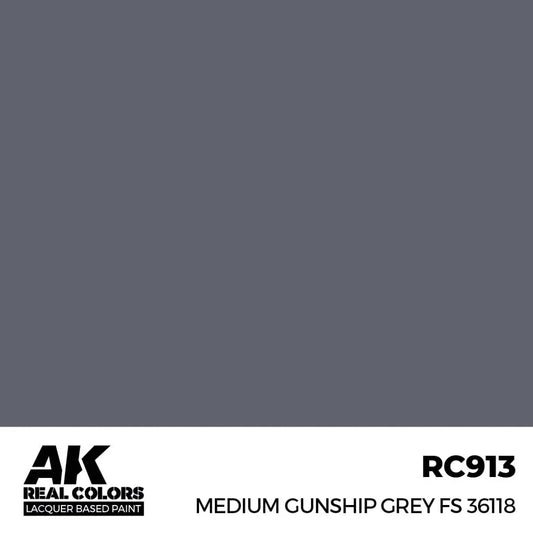 RC913 - AK Real Colors - Medium Gunship Grey FS 36118 - Product Image
