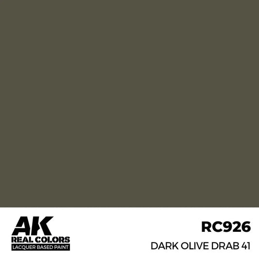 RC926 - AK Real Colors - Dark Olive Drab 41 FS 33070 - Product Image