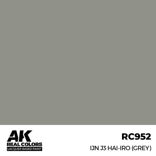 RC952 - AK Real Colors - IJN J3 Hai-Iro (Grey) FS 36307 - Product Image