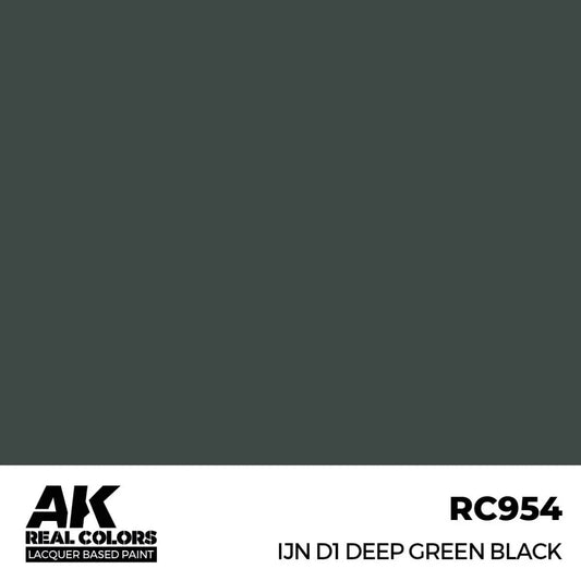 RC954 - AK Real Colors - IJN D1 Deep Green Black - Product Image