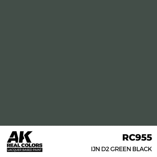 RC955 - AK Real Colors - IJN D2 Green Black - Product Image