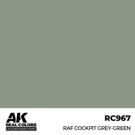 RC967 - AK Real Colors - RAF Cockpit Grey-Green - Product Image
