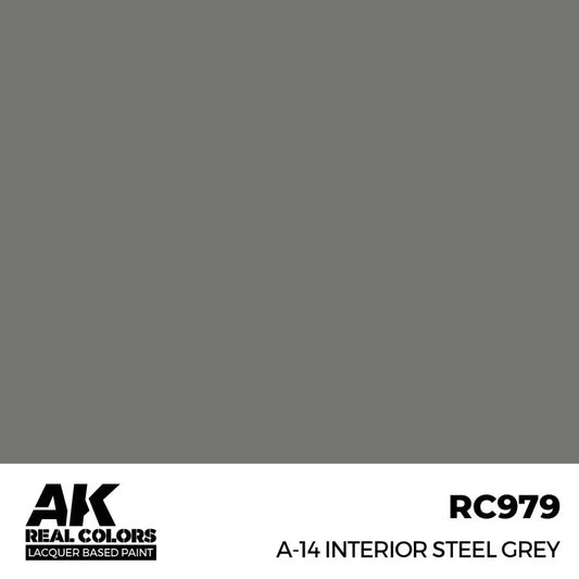 RC979 - AK Real Colors - A-14 Interior Steel Grey - Product Image