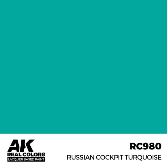 RC980 - AK Real Colors - Russian Cockpit Turquoise - Product Image