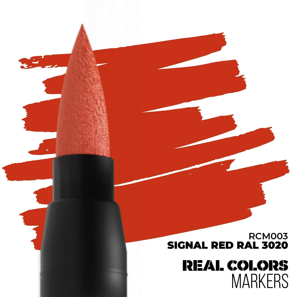 RCM003 - AK Real Color Marker - Signal Red RAL 3020 - Product Image