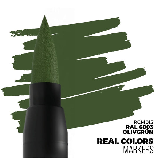 RCM015 - AK Real Color Marker - RAL 6003 Olive Green - Product Image