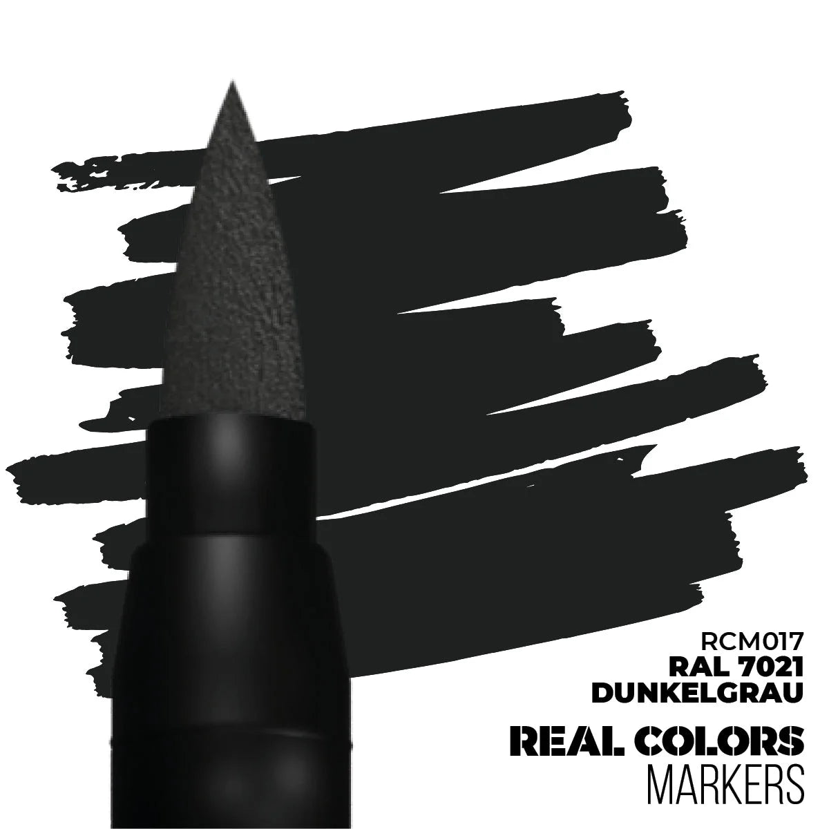 RCM017 - AK Real Color Marker - RAL 7021 Black Grey / Dunkelgrau - Product Image