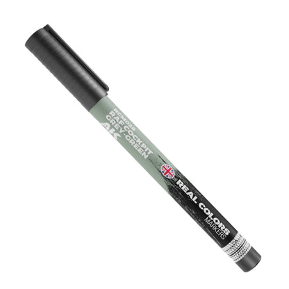 RCM028 - AK Real Color Marker - RAF Cockpit Grey-Green - Product Image