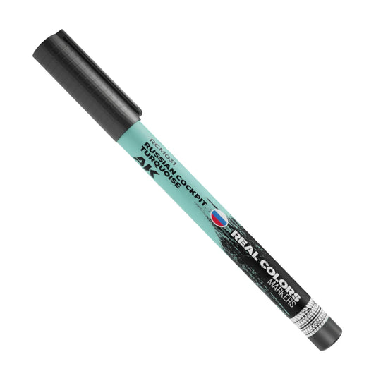 RCM031 - AK Real Color Marker - Russian Cockpit Turquoise - Product Image