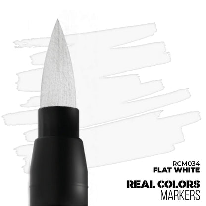 RCM034 - AK Real Color Marker - Flat White - Product Image