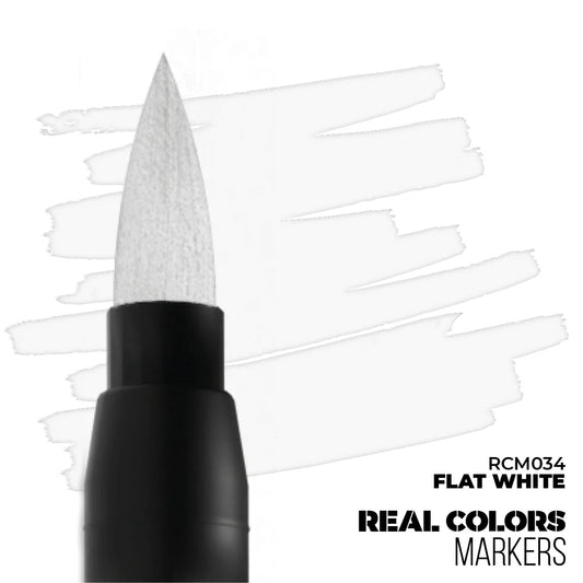 RCM034 - AK Real Color Marker - Flat White - Product Image