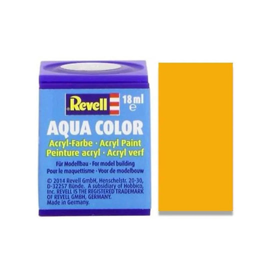 RL36310 - Revell Aqua Color 310 - Silk Matt Lufthansa Yellow - Product Image