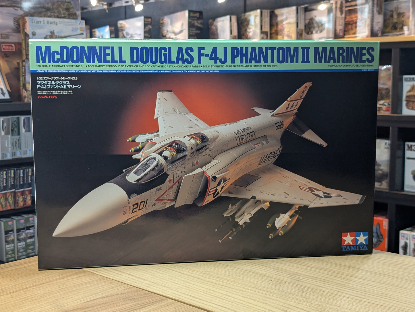 Tamiya 1/32 Aircraft - F-4J Phantom Marines - 60308