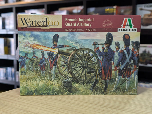 Italeri 1/72 Figures - Napoleonic French Imp Guard Artill - 6135