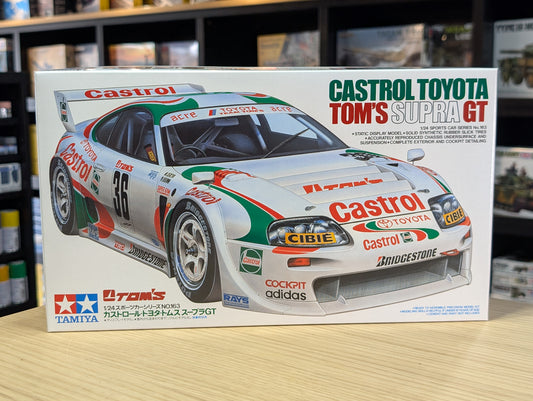 Tamiya 1/24 Cars - Castrol Toyota Tom's Supra GT - 24163