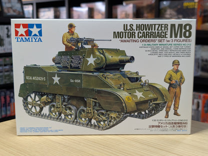 Tamiya 1/35 Military - 1/35 M8 Carriage W/3 Figures - 35312