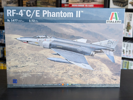 Italeri 1/72 Aircraft - McDonnell Douglas RF-4C/E Phantom II - 1477