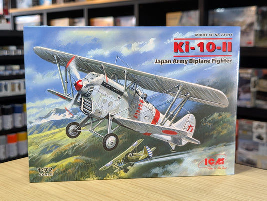 ICM Aircraft 1:72 - Ki-10-II, Japan Army Biplane Fighter - ICM72311