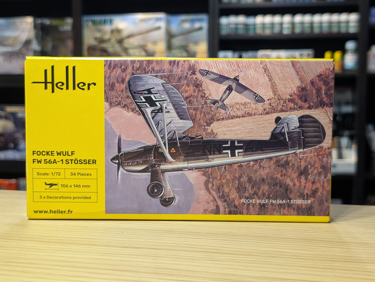 Heller 1:72 - Focke Wulf FW 56Stosser 80238