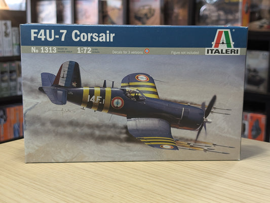 Italeri 1/72 Aircraft - F4 U-7 Corsair - 1313