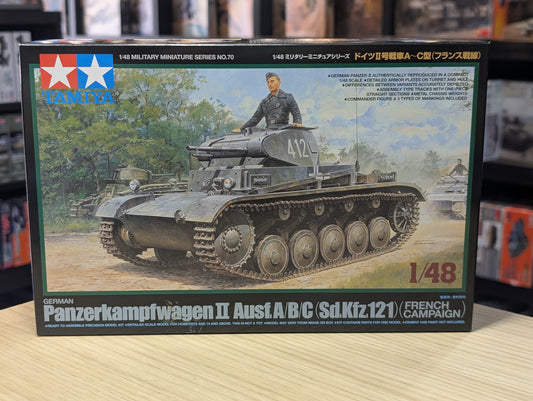 Tamiya 1/48 Military - Panzer II A/B/C French Campaign - 32570