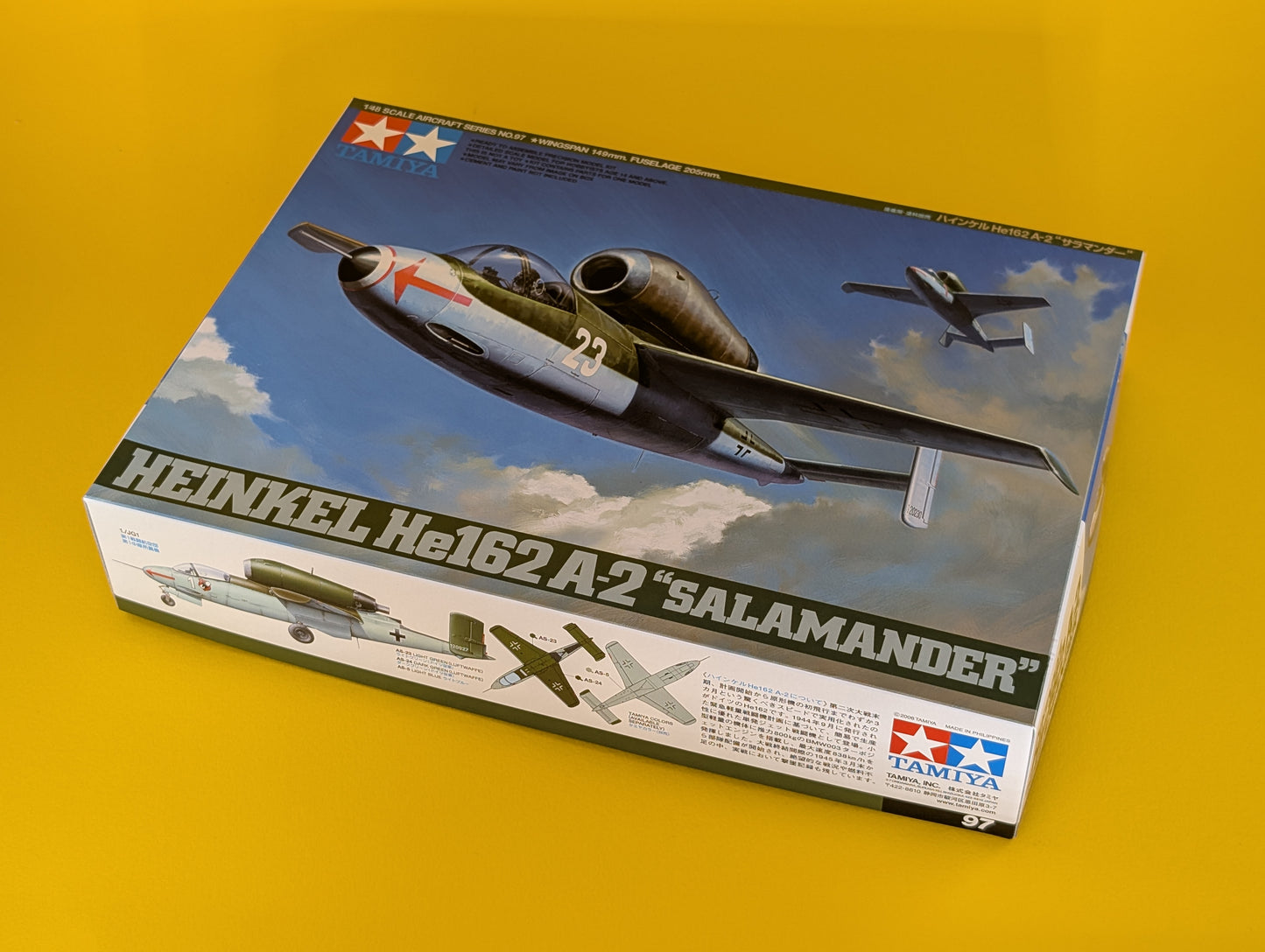 1/48 Tamiya - Heinkel He162 A-2 Salamander