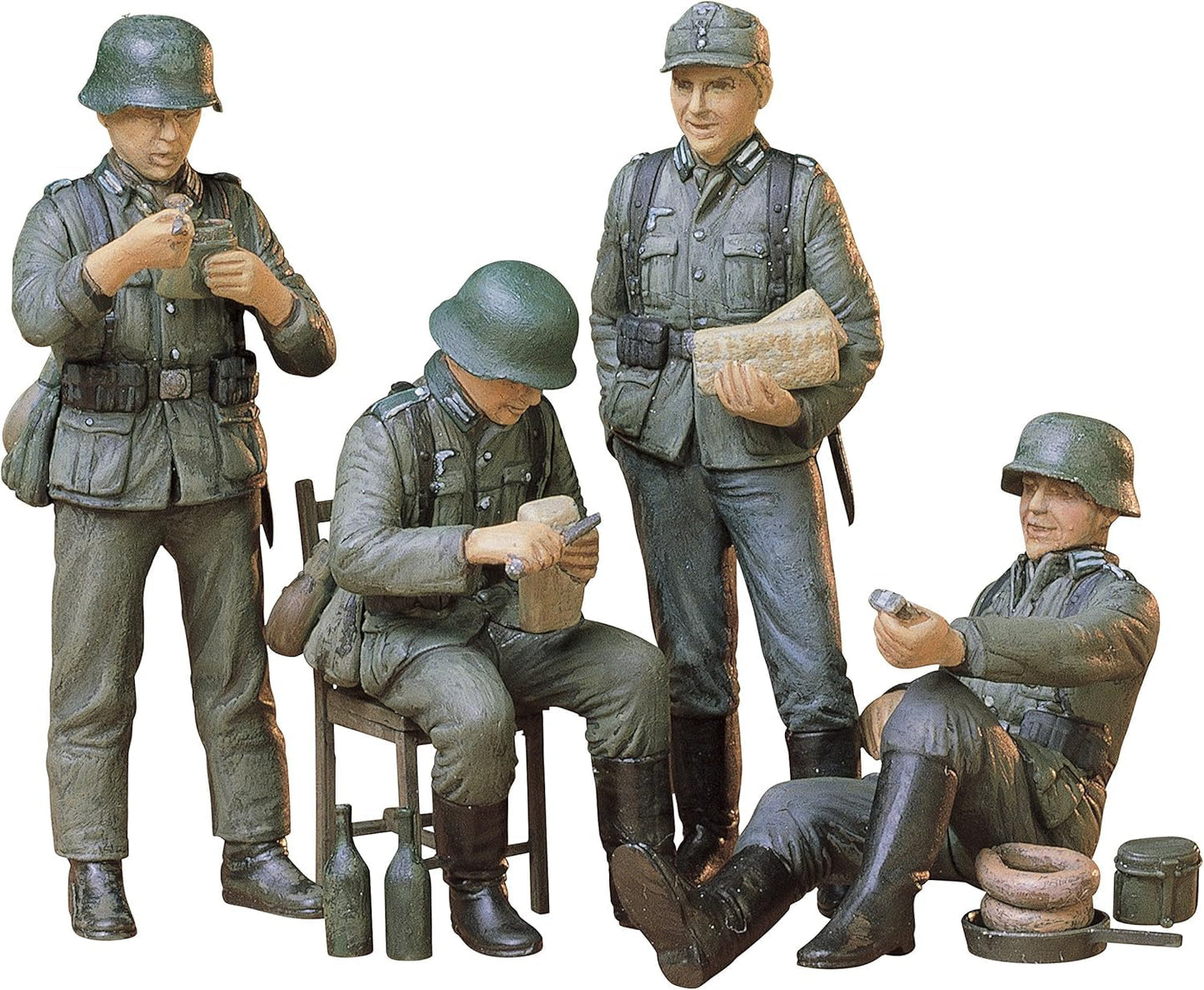 Tamiya 1/35 Military - 1/35 German Soldiers at Rest - 35129
