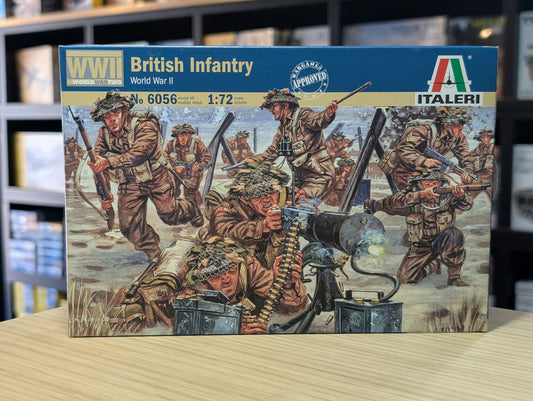 Italeri 1/72 Figures - WWII British Infantry - 6056