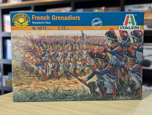 Italeri 1/72 Figures - 1/72 French Grenadiers Napoleonic Wars - 6072
