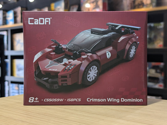 CaDA 1:32 Cars - Crimson Wing Racing Cars - 158 pcs - C55059W